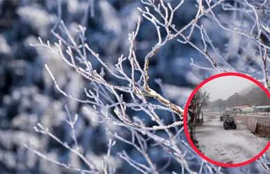 Esta es la temperatura más baja registrada en el sitio más frío de Durango y México