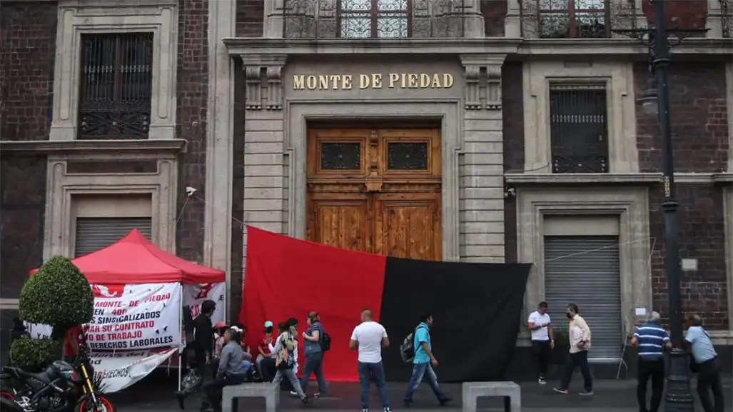 Huelga en Monte de Piedad se lleva a petición del Congreso de CDMX para investigar abuso laboral