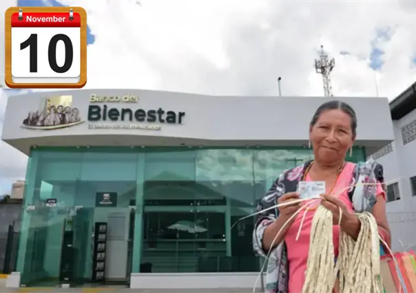 Pensión Bienestar: ¿Quién cobra el lunes 10 de noviembre de 2025?
