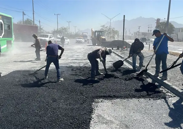 Bachean avenida Colosio en Santa Catarina para mejorar la movilidad urbana