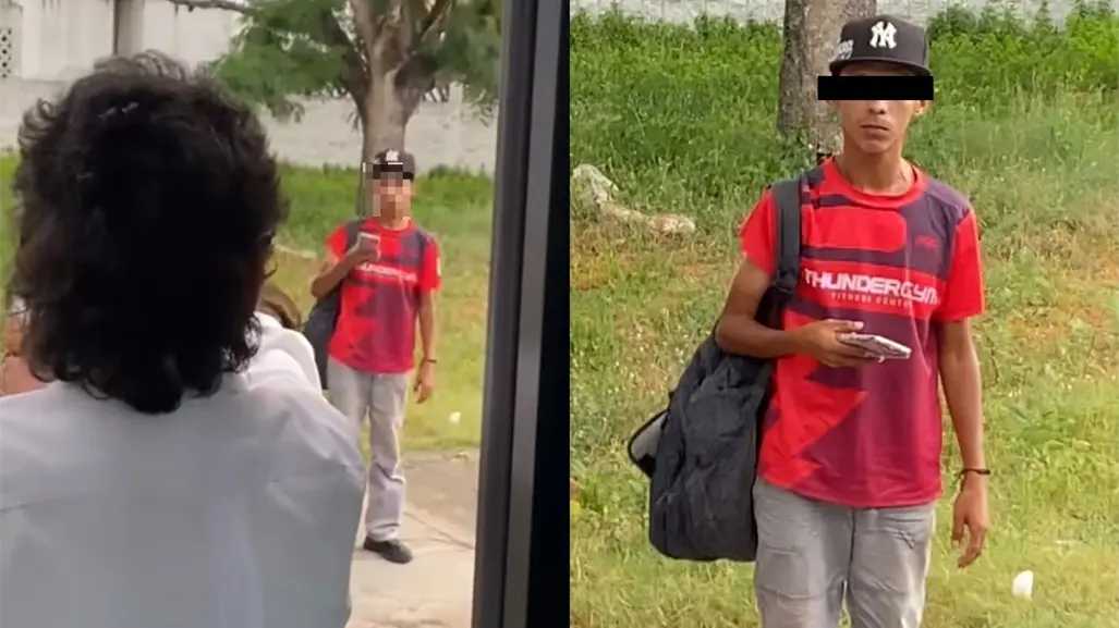 Conductora de Va y Ven enfrenta y baja de la unidad a un sujeto por acosar a una pasajera