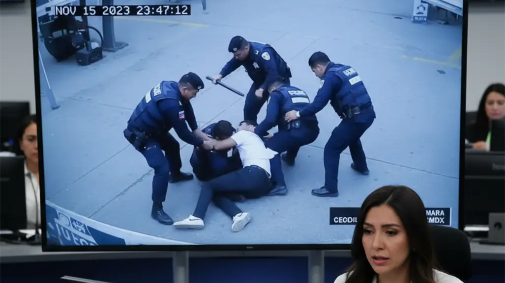 Nuevo video clave en el caso Erick Omar: revela agresión de policías CDMX