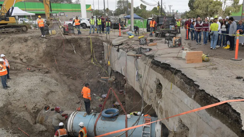 Baja California sin agua: más de 600 colonias en Tijuana sufrirán los trabajos en bulevar Díaz Ordaz