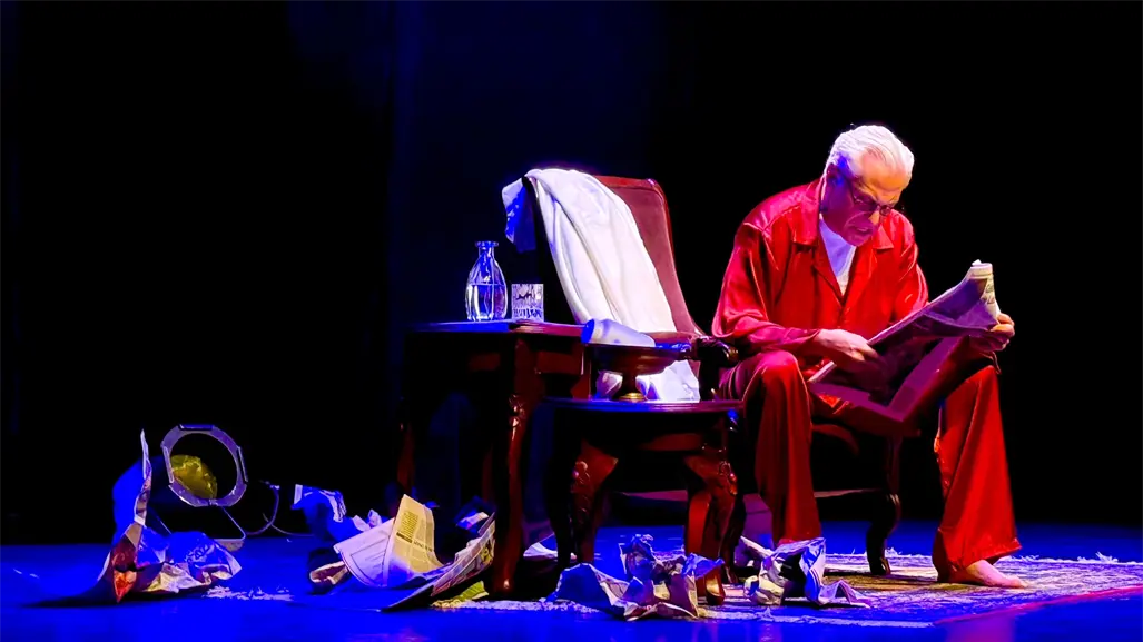 "Hágase mi voluntad": Francisco De Luna desentraña el alma oscura del poder en un monólogo