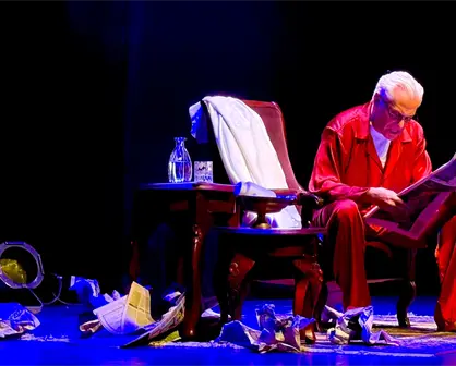 "Hágase mi voluntad": Francisco De Luna desentraña el alma oscura del poder en un monólogo