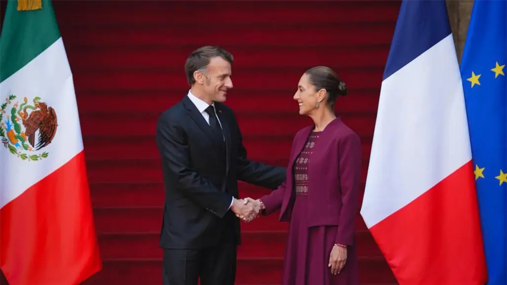 Emmanuel Macron invita a Sheinbaum a Francia en 2026 por los 200 años de relaciones diplomáticas