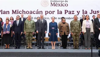 Claudia Sheinbaum presenta el Plan Michoacán para recuperar la paz en el estado