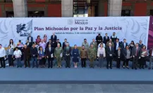 Despliegan 2 mil elementos federales para el Plan Michoacán por la Paz y la Justicia Despliegan 2 mil elementos federales para el Plan Michoacán por la Paz y la Justicia
