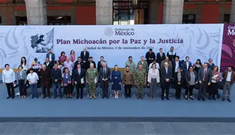 Despliegan 2 mil elementos federales para el Plan Michoacán por la Paz y la Justicia