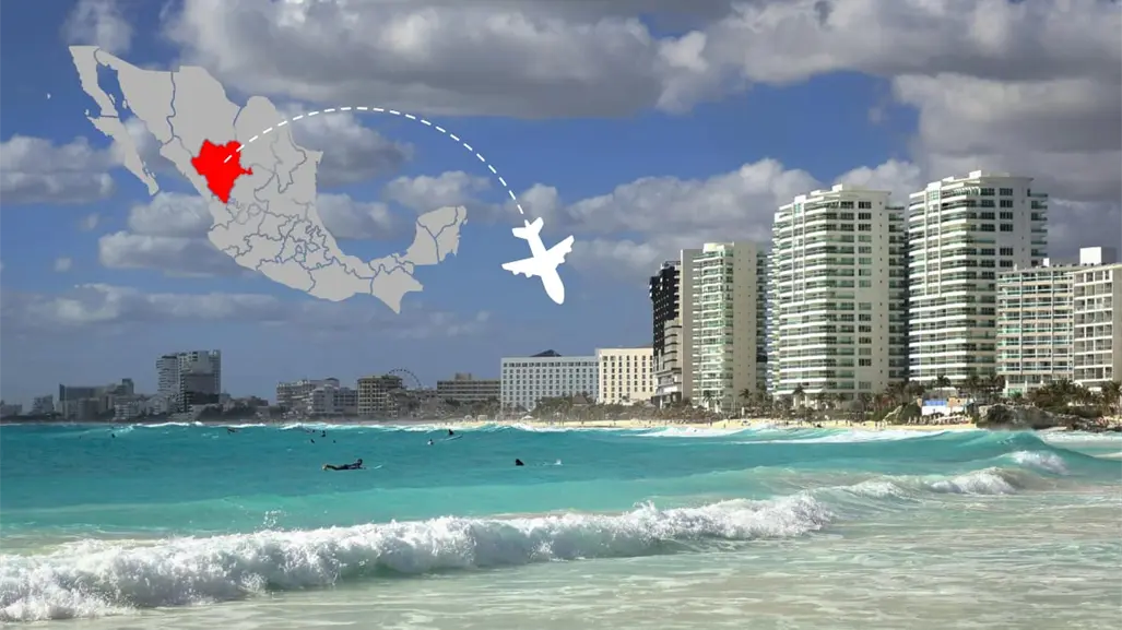 Esto cuesta un boleto de avión de Durango a Cancún por Volaris y por Aeroméxico