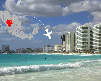 Esto cuesta un boleto de avión de Durango a Cancún por Volaris y por Aeroméxico