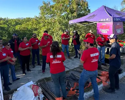 HEB y Cíclica realizan mega jornada de limpieza en el río San Marcos