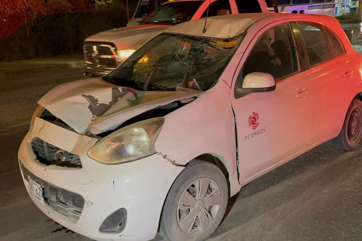 Muere un hombre atropellado en Saltillo, intentó cruzar una avenida. Foto: FB Enlace 13 Saltillo