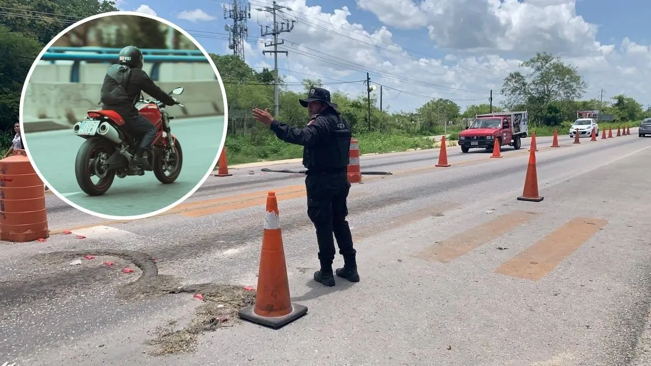 ¿Es cierto que se prohibió circular en motocicleta en Mérida? Foto: Canva