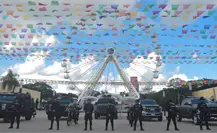 SSP Yucatán refuerza seguridad en la Feria Xmatkuil 2025 con despliegue policial y vigilancia satelital