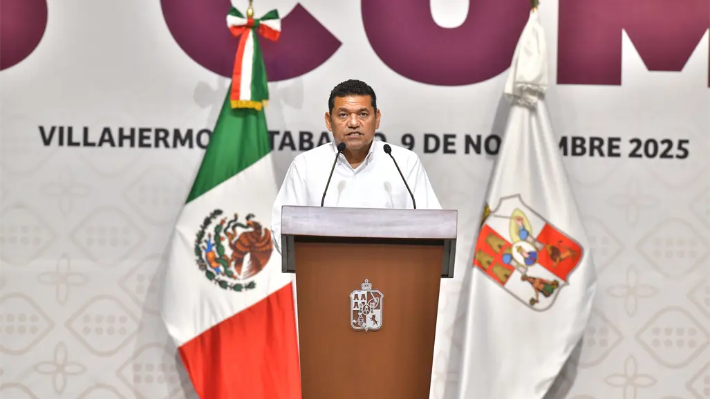 Javier May rinde su primer informe de gobierno en Tabasco