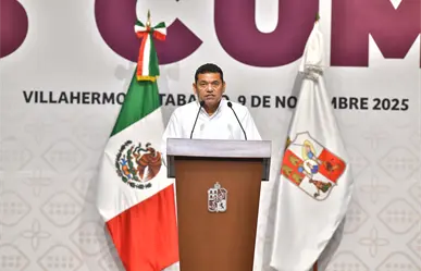 Javier May rinde su primer informe de gobierno en Tabasco