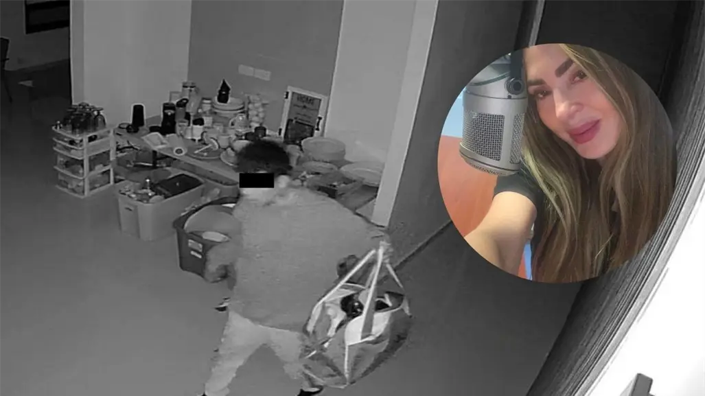 Adriana Díaz exhibe a presunto ladrón que ingresó a su casa al sur de Monterrey