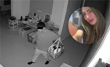 Adriana Díaz exhibe a presunto ladrón que ingresó a su casa al sur de Monterrey