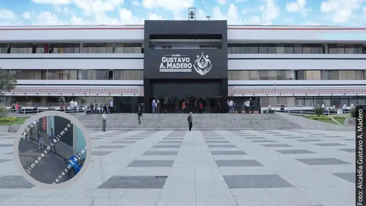 Alcaldía Gustavo A. Madero y agresión a mujer. Foto: @cdmxdiario y @C4 Jiménez | Canva