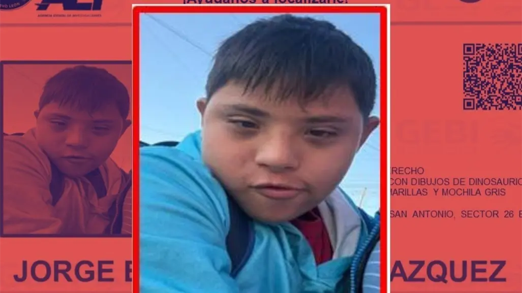 Activan Alerta Amber por la desaparición del niño Jorge Enrique Pérez en Juárez