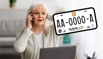 Alertan por estafas en trámites de placas foráneas vehiculares en Nuevo León