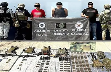 Detienen a 5 criminales y aseguran más de 300kg de droga con armamento táctico en Michoacán