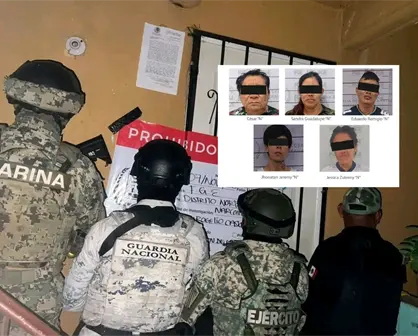 Múltiples cateos en Quintana Roo dejan como saldo 5 detenidos, el aseguramiento de droga y  armas