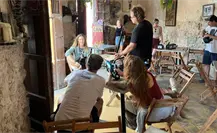 Este es el bar de Mérida que será escenario de la película internacional que se graba en la ciudad Este es el bar de Mérida que será escenario de la película internacional que se graba en la ciudad