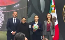 Claudia Sheinbaum presenta la Copa Mundial FIFA 2026 desde Los Pinos: “México está listo para recibir el Mundial”