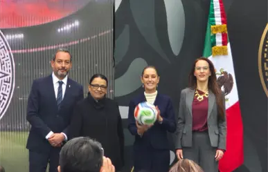 Claudia Sheinbaum presenta la Copa Mundial FIFA 2026 desde Los Pinos: "México está listo para recibir el Mundial"