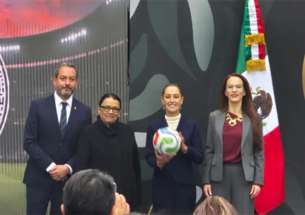 Claudia Sheinbaum presenta la Copa Mundial FIFA 2026 desde Los Pinos: "México está listo para recibir el Mundial"