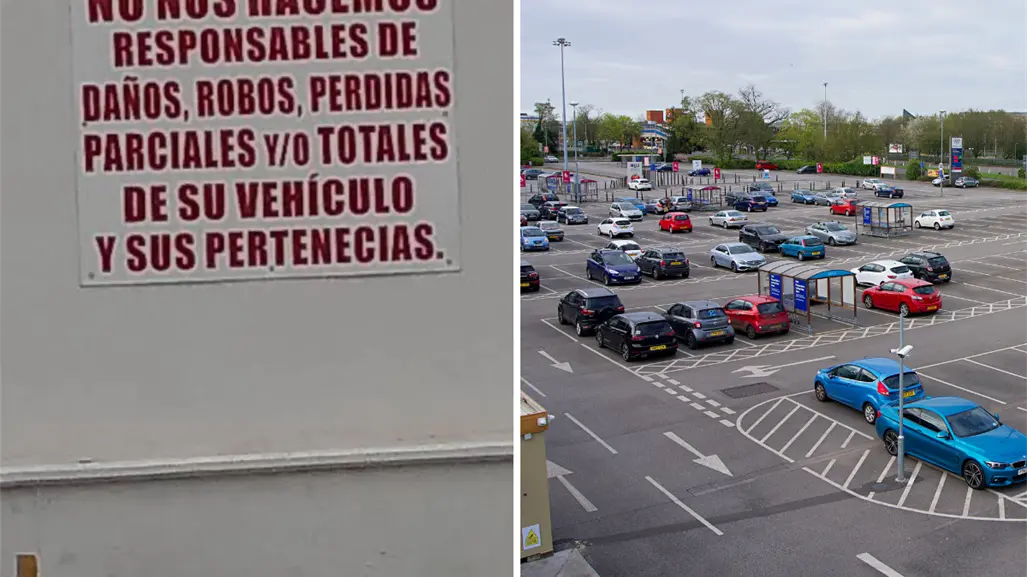 ¡Que no te engañen! Letrero No nos hacemos responsables no tiene validez legal en estacionamientos públicos
