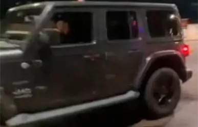 Detienen a dueño de Jeep que provocó accidente en el Malecón de La Paz