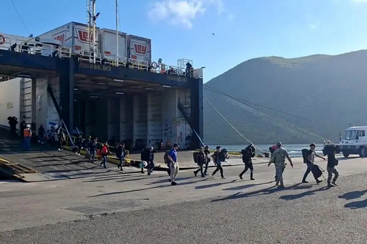 Fue un escándalo descubrir que unos adolescentes estarían siendo usados para trabajar en los campos agrícolas en BCS. Foto: Semar.