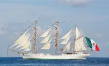VIDEO| Así fue el arribo del Buque Escuela Cuauhtémoc al puerto de Progreso, Yucatán VIDEO| Así fue el arribo del Buque Escuela Cuauhtémoc al puerto de Progreso, Yucatán