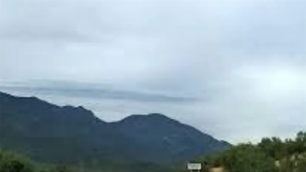 La mujer dormida que se formá en el municipio de Jaumave Tamaulipas