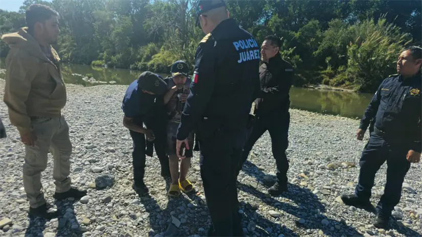 Luego de ser localizado en Juárez, el padre de Jorgito confirma que su hijo está bien y sin lesiones. Foto: Municipio de Juárez, NL