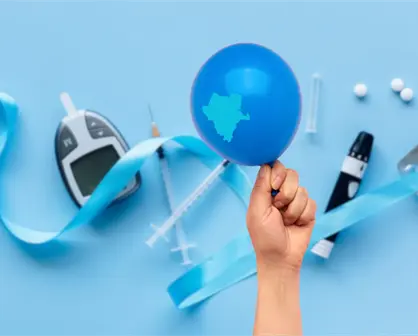 Se une la Secretaría de Salud de Durango al reto del globo azul ¿De qué se trata?