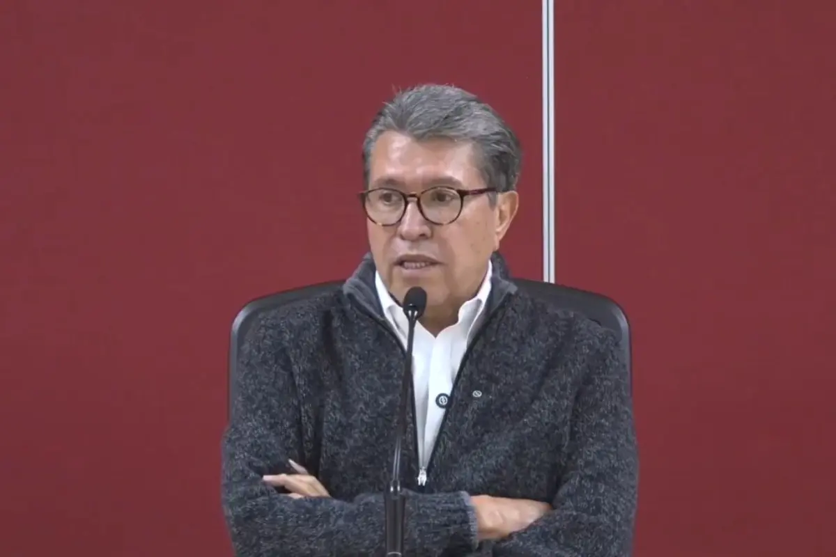 Ricardo Monreal en conferencia de prensa Foto: X(Twitter) @RicardoMonrealA