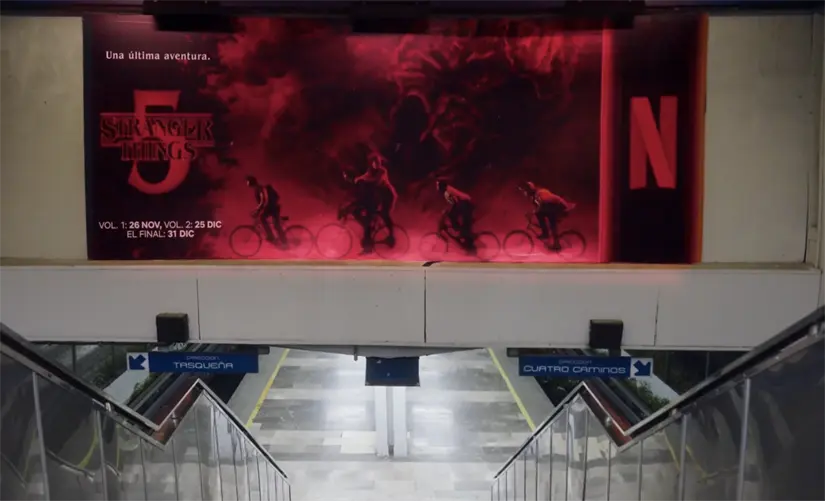 imagen recuadro Stranger Things llegará a la CDMX. Foto: X @casmood