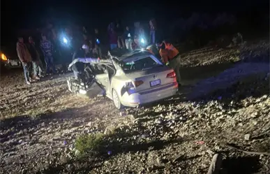 Tesorera municipal de Mier y Noriega muere en trágico accidente provocado por conductor ebrio