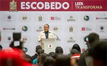 Andrés Mijes inaugura maratón de lectura “Leer Transforma” en Preparatoria 25 de Escobedo Andrés Mijes inaugura maratón de lectura “Leer Transforma” en Preparatoria 25 de Escobedo