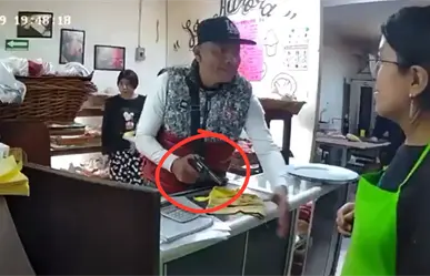 VIDEO | Empleadas sufren violento asalto en panadería de Valle de Chalco