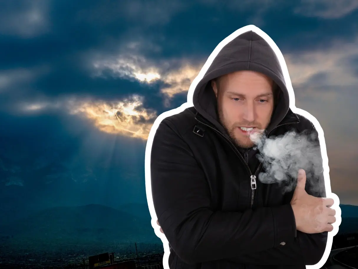 La llegada del frente frío 13 y las temperaturas más bajas contribuyeron a dispersar los contaminantes, generando un cielo más limpio y una visibilidad clara. Foto: Canva.