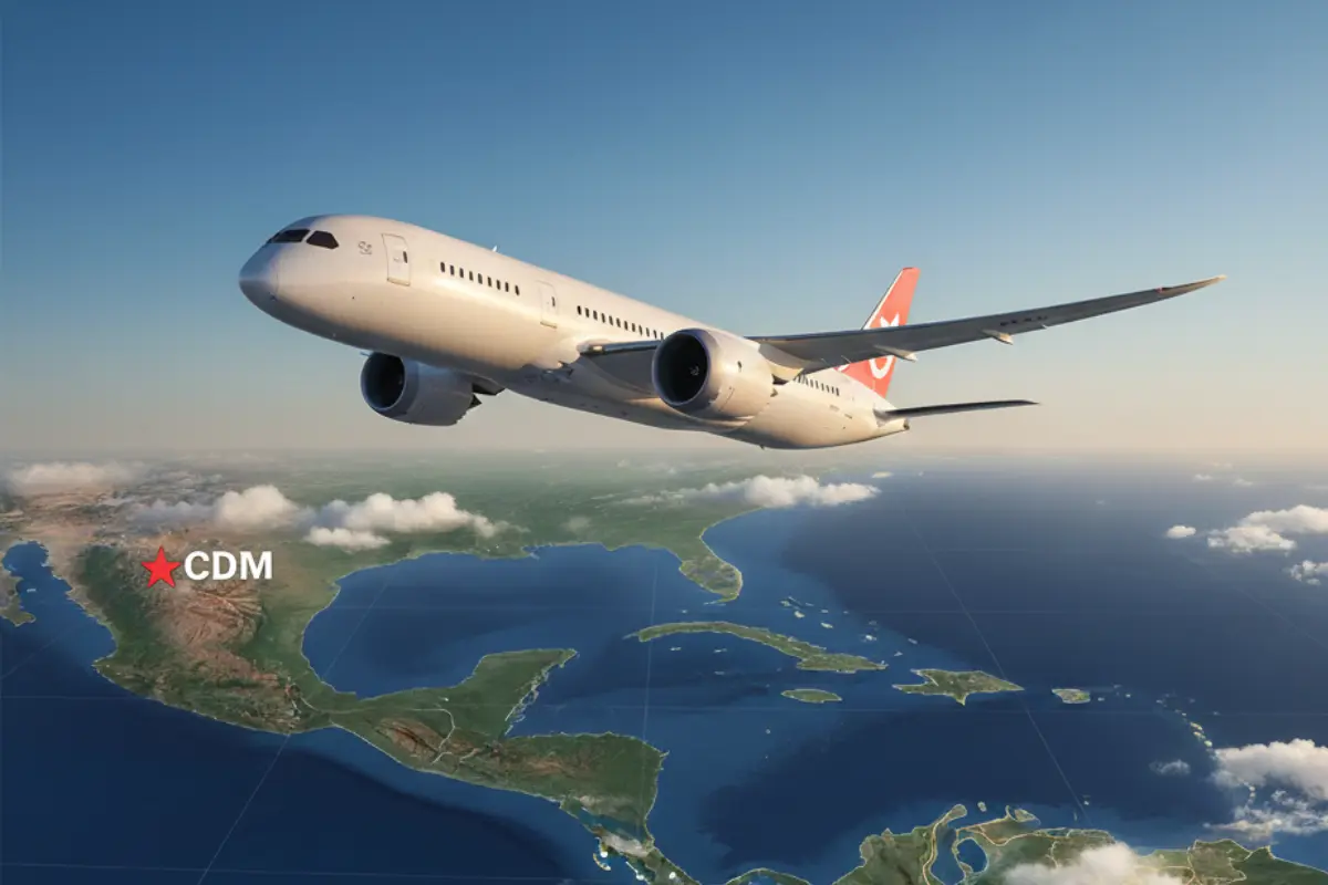 Avión sobrevolando México | Gemini IA