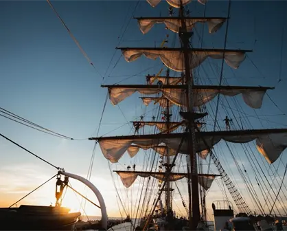 El Buque Escuela Cuauhtémoc llega a Progreso: súbete gratis al "Caballero de los Mares"