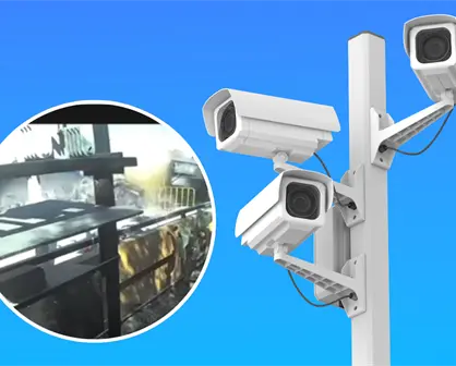 VIDEO | Captan momento exacto del aparatoso accidente que colapsó Av. Miguel Alemán en Apodaca