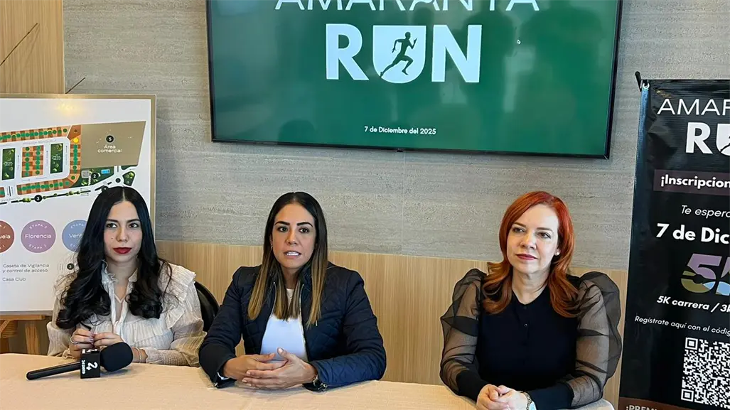 Amaranta residenciales anuncian carrera atlética 5K con causa social en diciembre