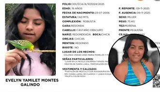 Desaparece Evelyn Yamilet, de 19 años; creen que viajó a Coahuila con su novio